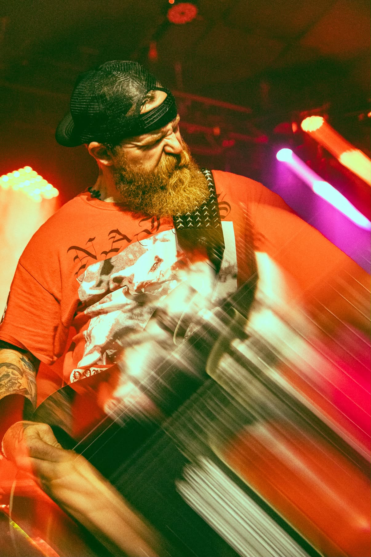 Vile Intention guitarist live