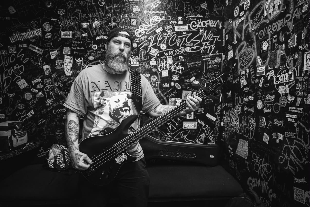 Vile Intention bassist portrait