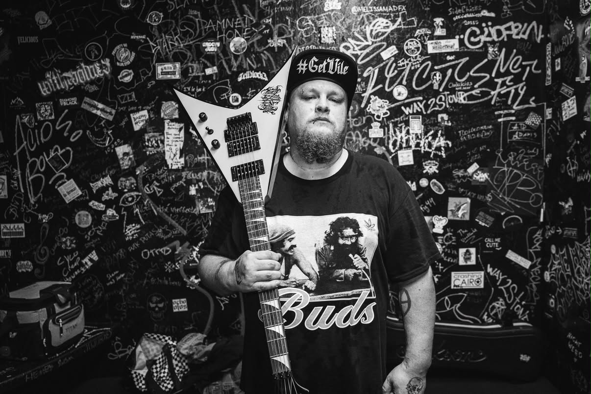 Vile Intention guitarist portrait