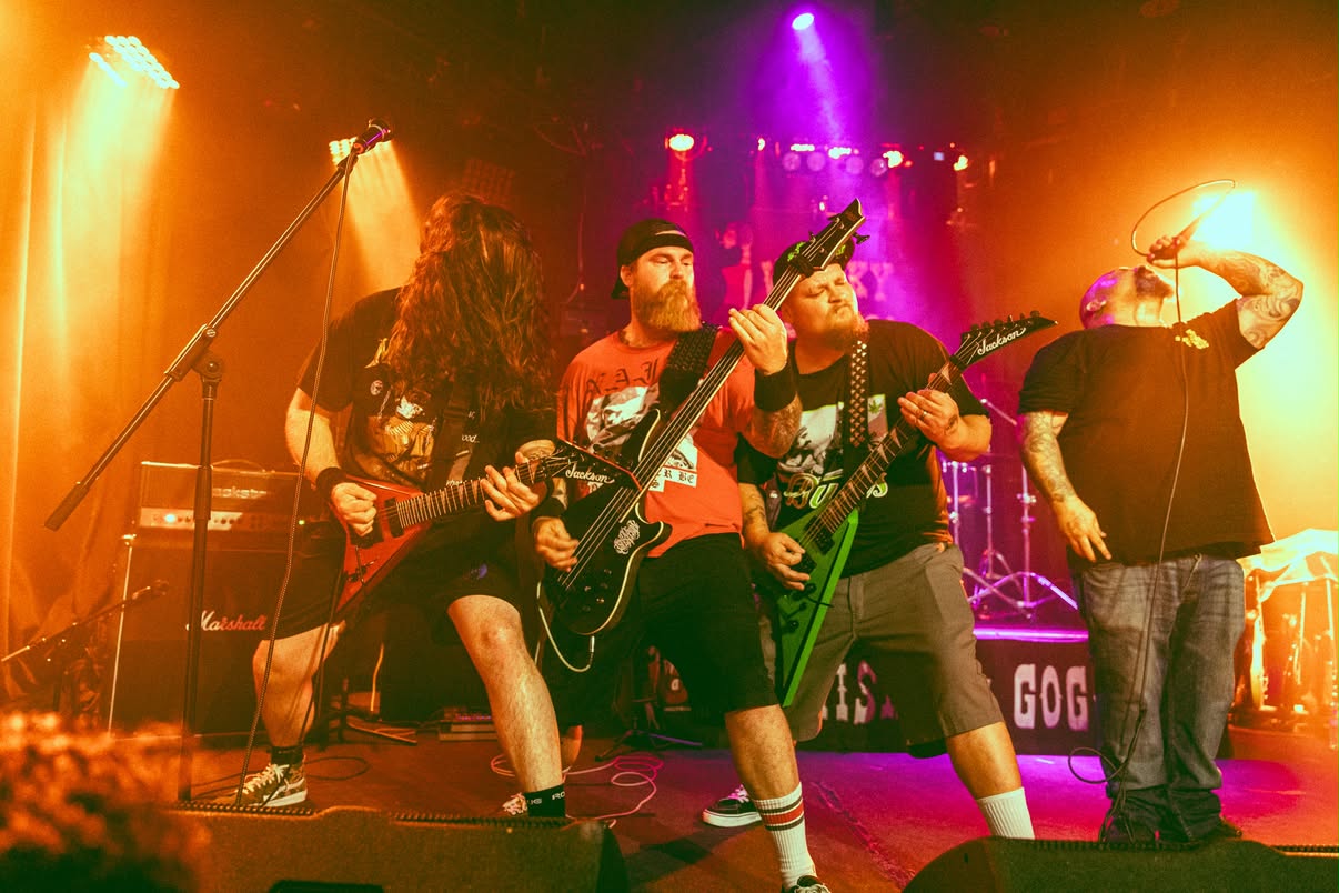 Vile Intention live on stage